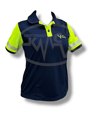 Polera Bicolor Prehospitalaria  modelo Osler