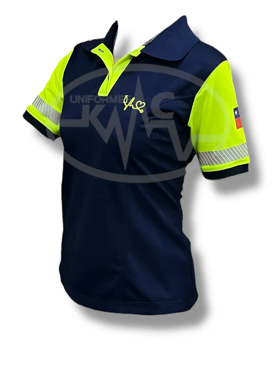 Polera Bicolor Prehospitalaria  modelo Osler 2