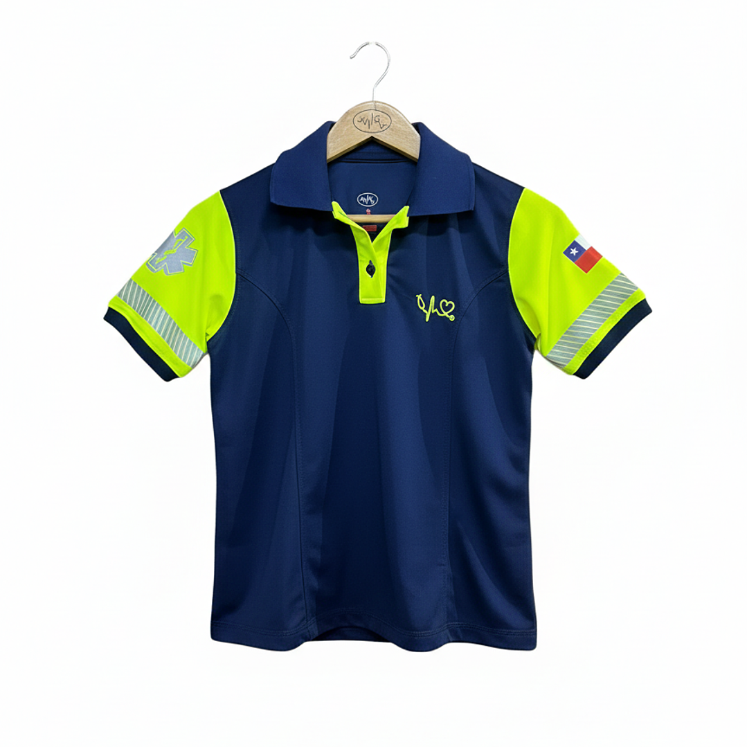 Polera Bicolor Prehospitalaria  modelo Osler 3