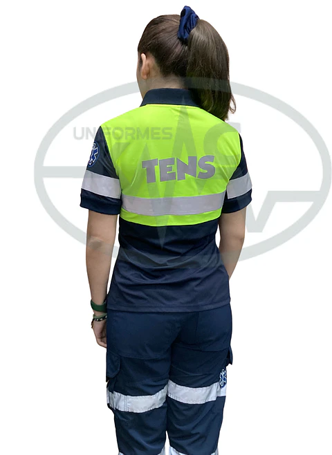 Polera Bicolor Femenina Amarillo Fluor