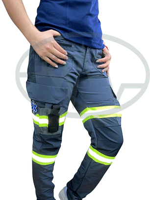 Pantalón Cargo Antifluido Femenino