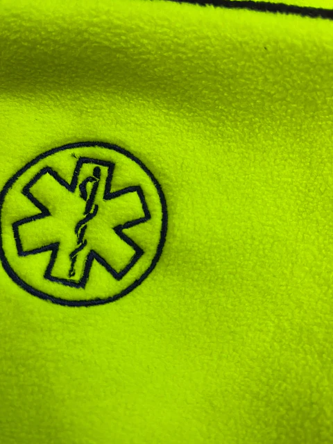 Cuello de polar Amarillo Fluor alta visibilidad