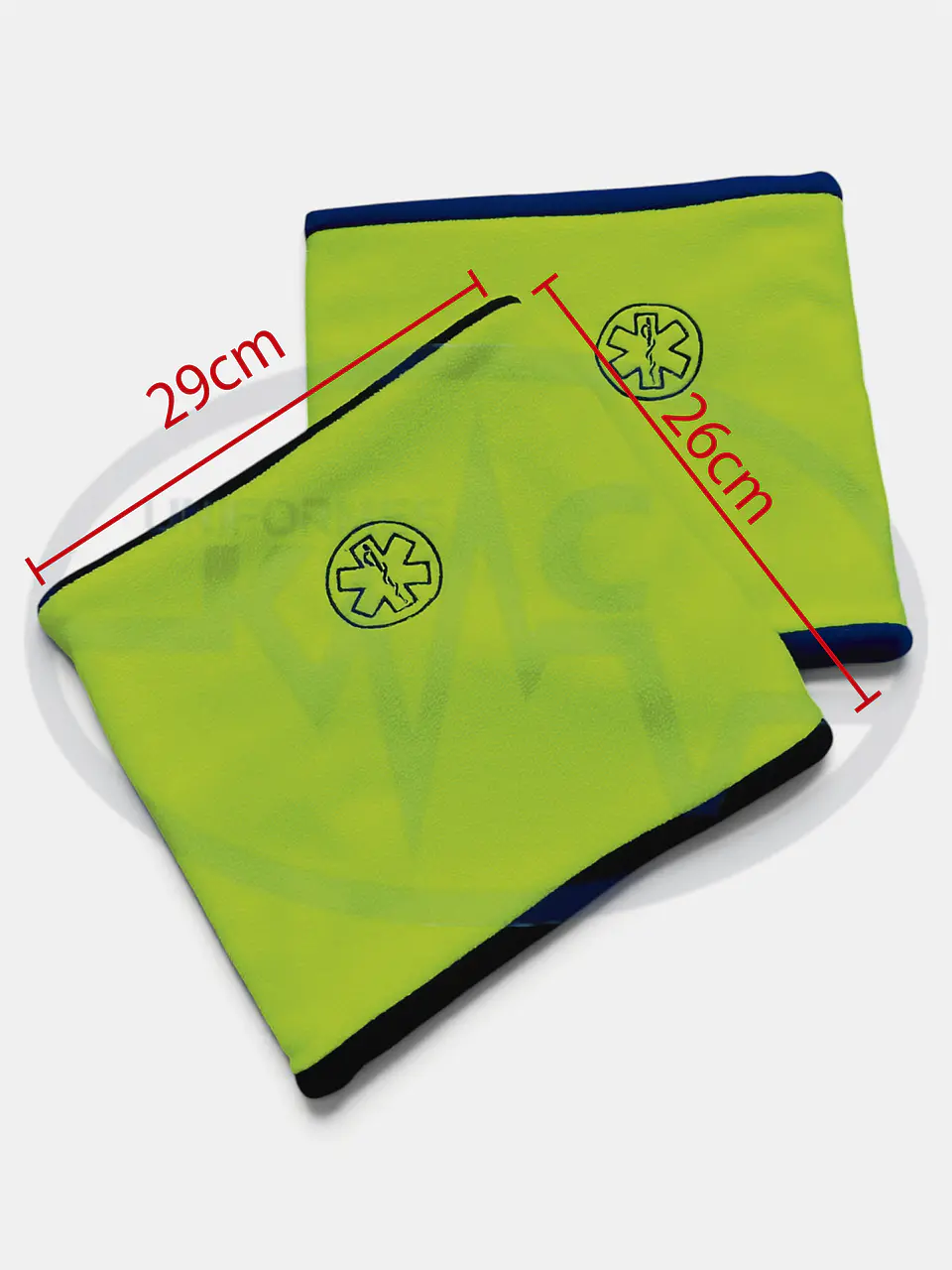 Cuello de polar Amarillo Fluor alta visibilidad 5