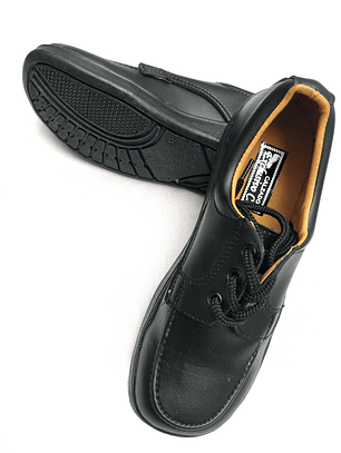 Zapato Negro Cuero