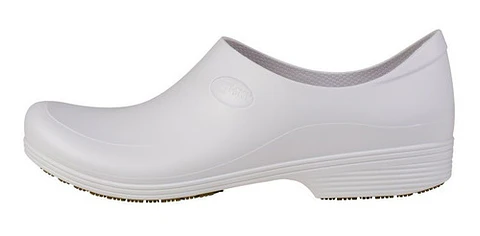 Zapato Antideslizante Cocina Clínico Men Blanco 