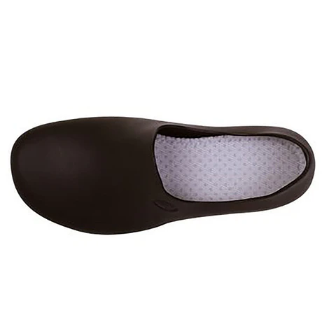 Zapato Zueco Antideslizante Cocina Clínico Negro  