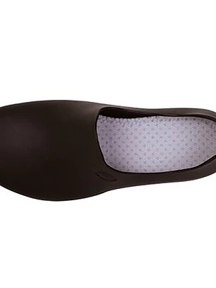 Zapato Zueco Antideslizante Cocina Clínico Negro  