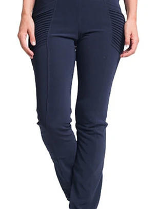 Uniforme Clínico Pantalón Mujer Flex Alforza Spandex