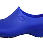 Zapato Zueco Antideslizante Cocina Clínico Azul Rey - Miniatura 1