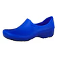 Zapato Zueco Antideslizante Cocina Clínico Azul Rey - Miniatura 3