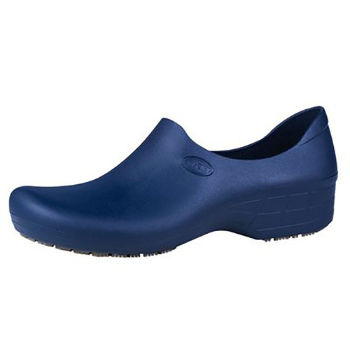 Zapato Zueco Antideslizante Cocina Clínico Azul Marino   1