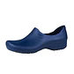Zapato Zueco Antideslizante Cocina Clínico Azul Marino   - Miniatura 3
