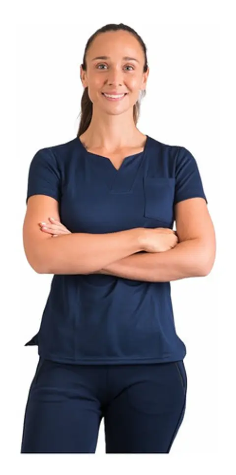 Uniforme Clínico Delantal Mumma Copper 3 Spandex 