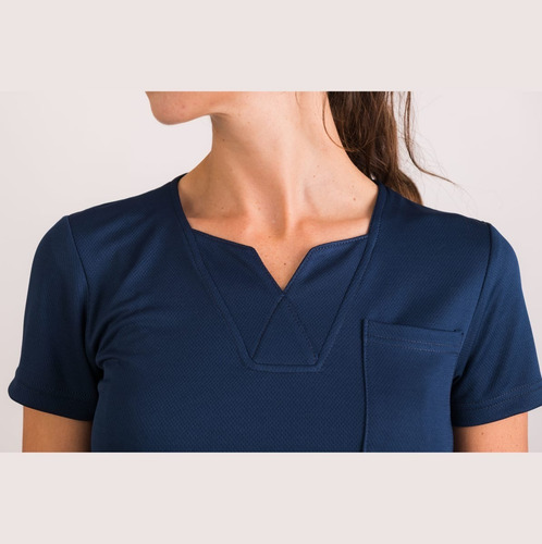 Uniforme Clínico Delantal Mumma Copper 3 Spandex  4