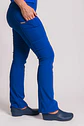 Uniforme Clínico Pantalón Mujer Flex Pro Azul Rey - Miniatura 6