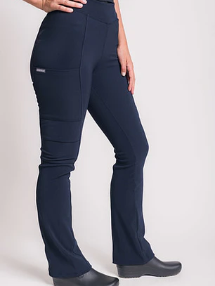 Pantalon Mujer Elasticado Flex Pro Azul Marino