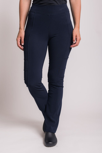 Pantalon Mujer Elasticado Flex Pro Azul Marino 10