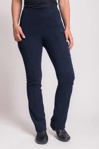 Pantalon Mujer Elasticado Flex Pro Azul Marino 8