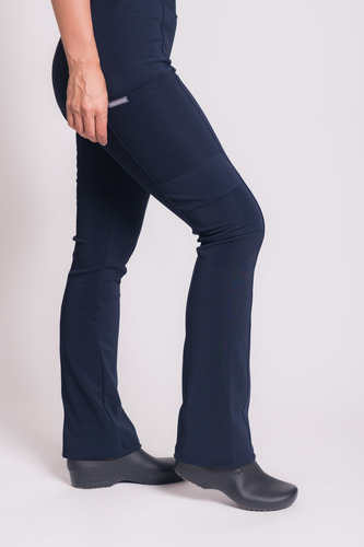 Pantalon Mujer Elasticado Flex Pro Azul Marino 6