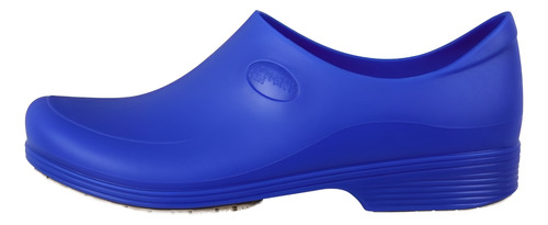 Zapato Antideslizante Cocina Clínico Men Azul Rey  1