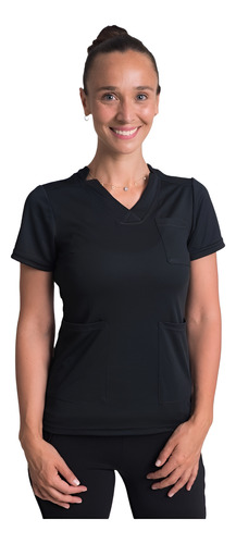 Uniforme Clínico Delantal Mumma Dri Fit – Negro  5