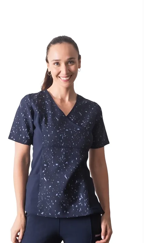 Uniforme Clínico Delantal Polera Mujer Mumma Petunia Spx 211 6