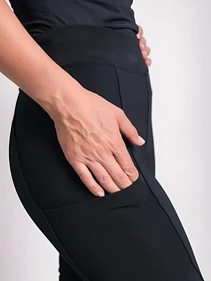 Pantalon Mujer Elasticado Flex Pro Negro