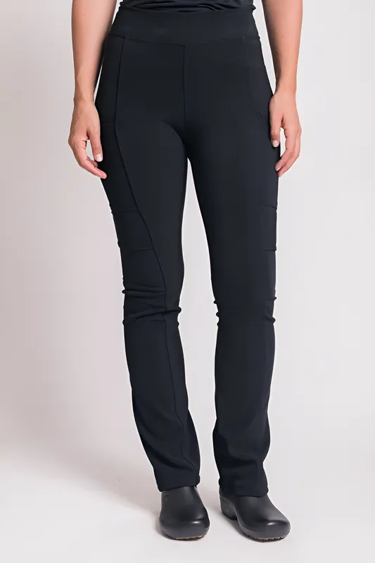 Pantalon Mujer Elasticado Flex Pro Negro 6