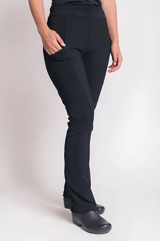 Pantalon Mujer Elasticado Flex Pro Negro 5