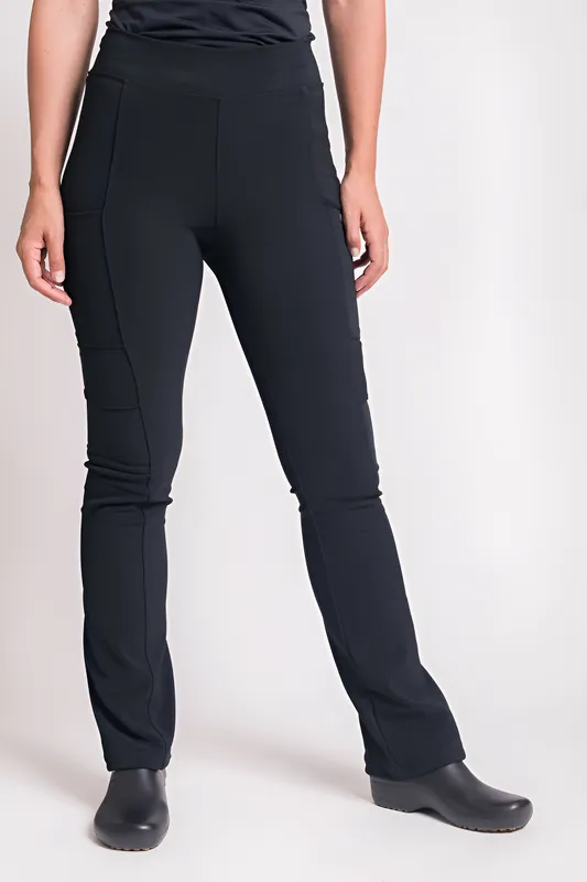 Pantalon Mujer Elasticado Flex Pro Negro 8