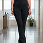 Pantalon Mujer Elasticado Flex Pro Negro - Miniatura 1