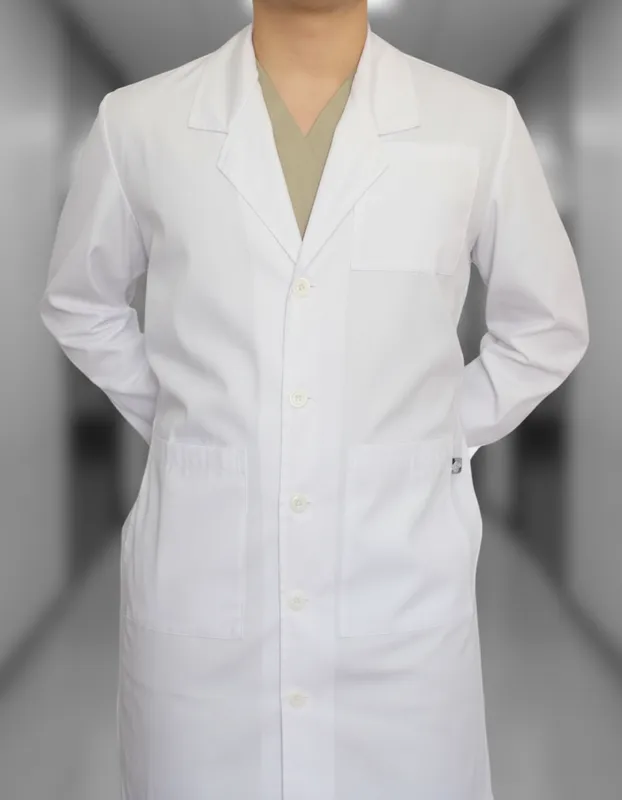 Delantal Médico Clínico Largo Hombre Mumma 2