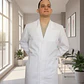Delantal Médico Clínico Largo Hombre Mumma - Miniatura 7