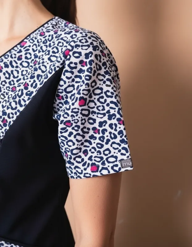 Uniforme Clínico Delantal Polera Mujer Mumma Petunia Spx 216 1