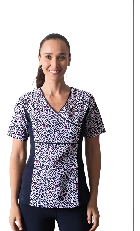 Uniforme Clínico Delantal Polera Mujer Mumma Petunia Spx 216 5