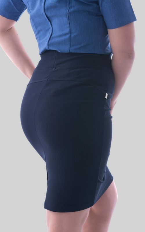 Falda Flex M.Ot Liso Az.Marino 1