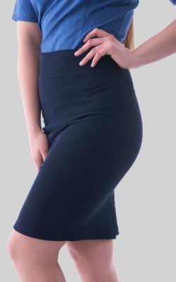 Falda Flex M.Ot Liso Az.Marino 2