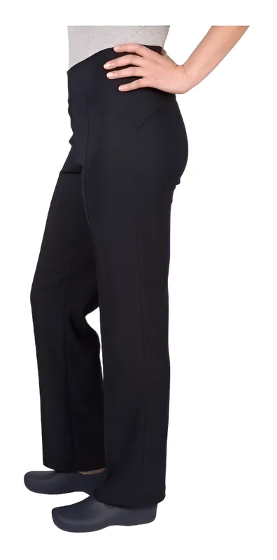 Uniforme Clínico Médico Pantalón Mumma Calza Elasticado Flex azul Marino 6