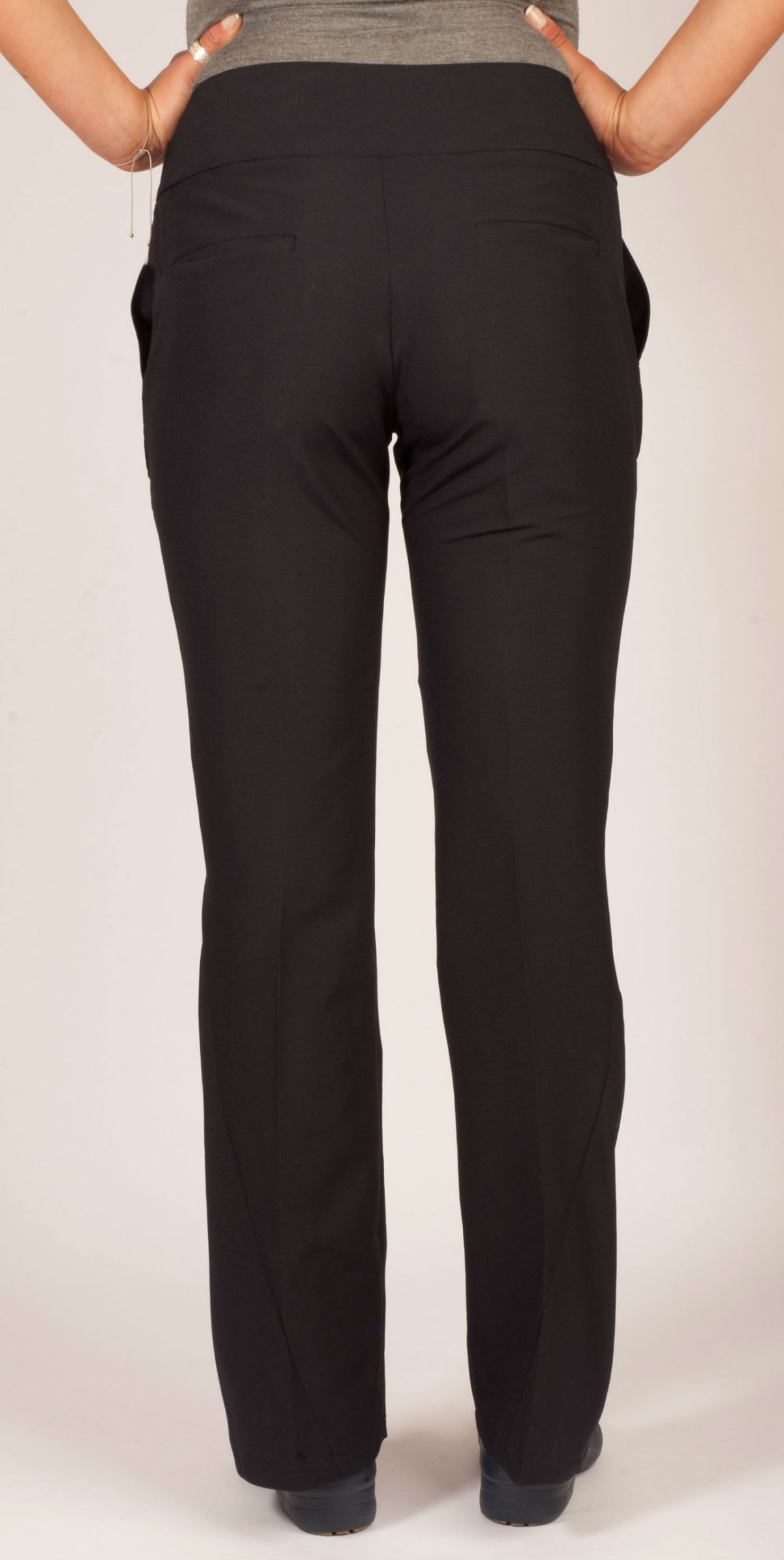 Pantalon Mujer Formal Antifluido Uni Az.M Triangulos 7