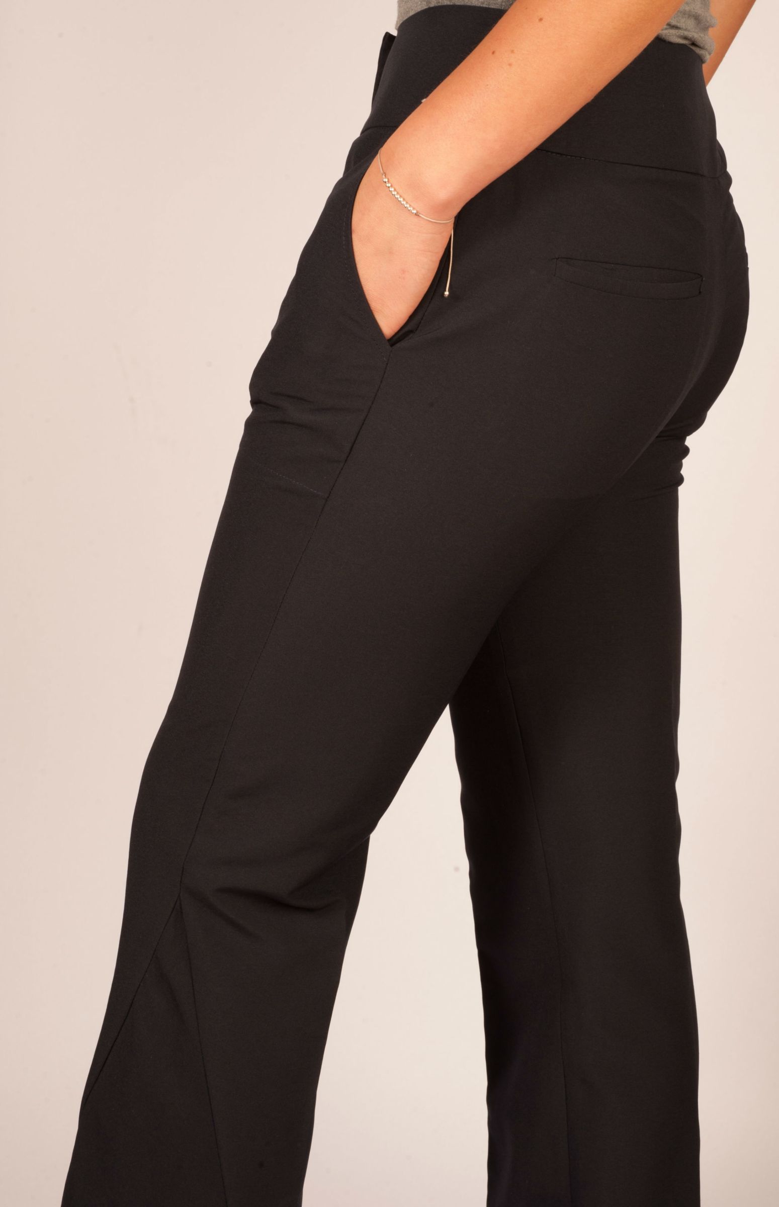 Pantalon Mujer Formal Antifluido Uni Az.M Triangulos 3