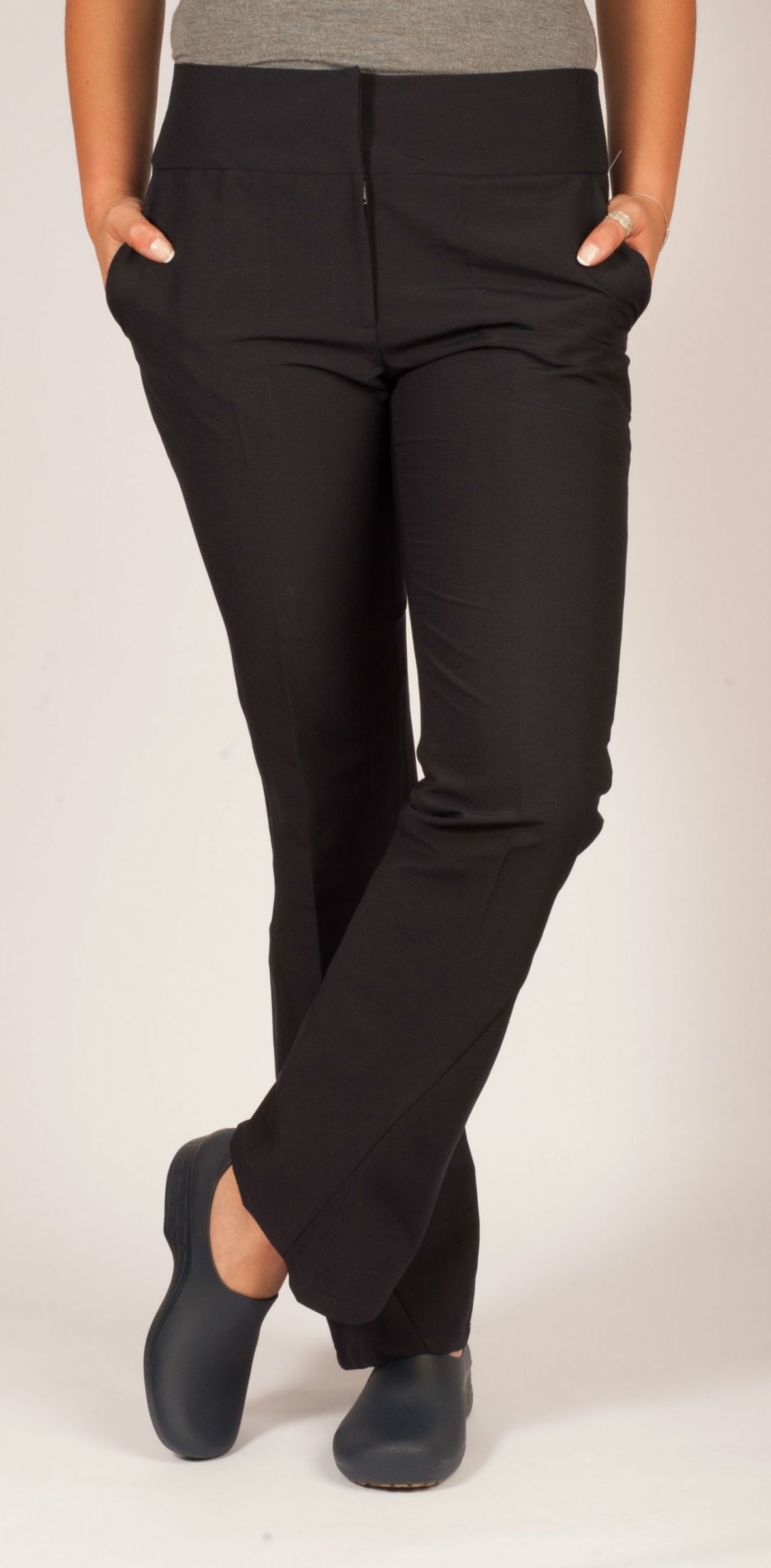 Pantalon Mujer Formal Antifluido Uni Az.M Triangulos 8