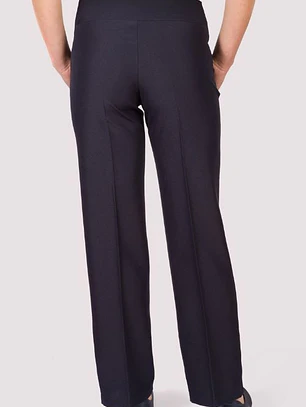 Pantalon Mujer P/Boton Bie Azul Marino