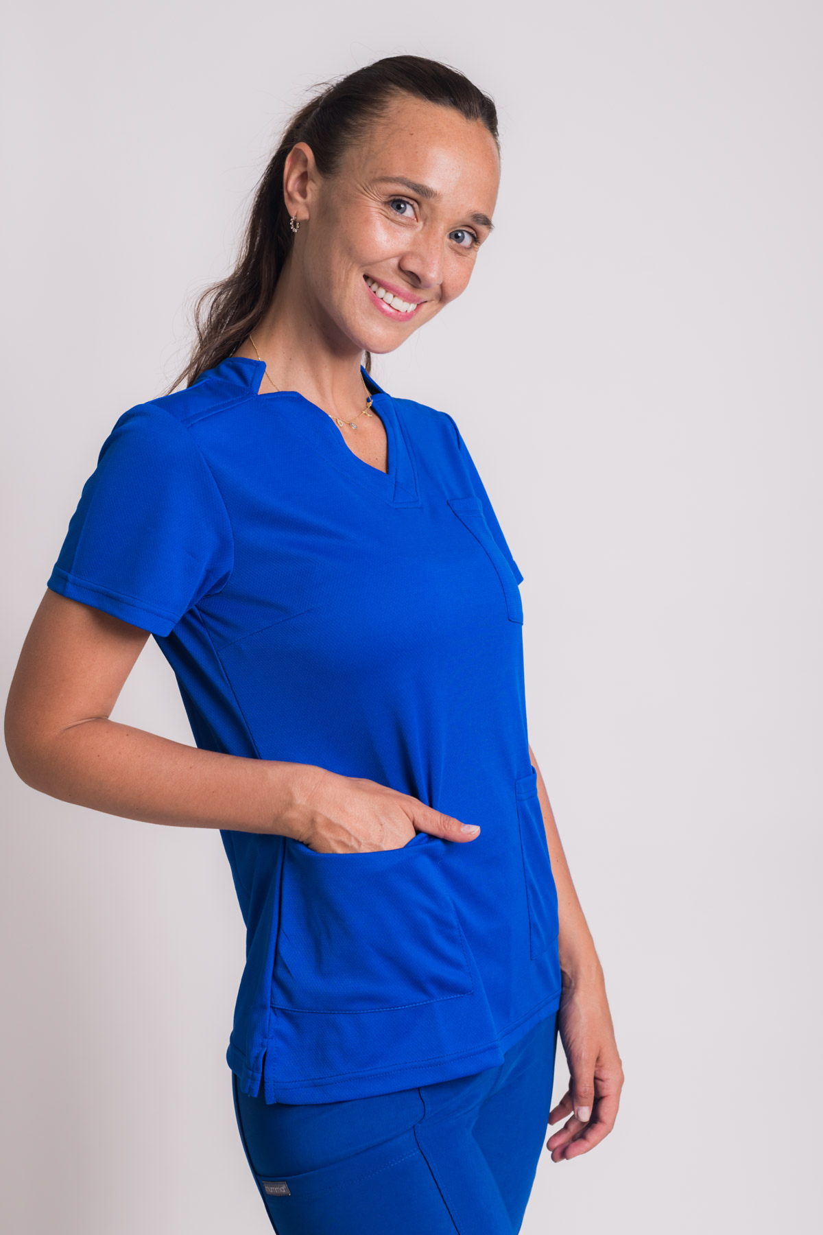 Top clínico Copper 1 Azul Rey Nanocobre  7