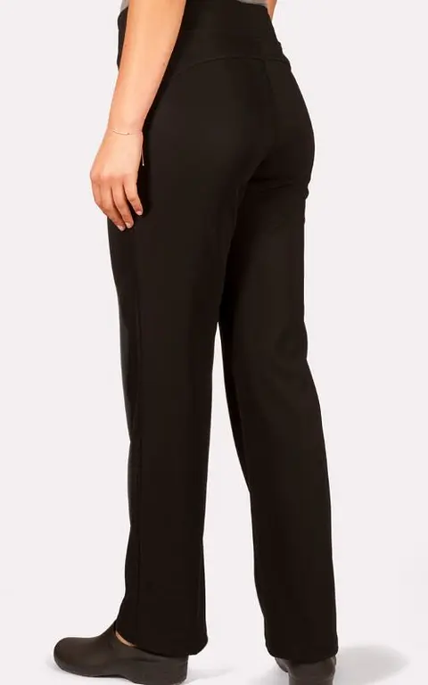 Uniforme Clínico Médico Pantalón Mumma Calza Elasticado Flex Negro