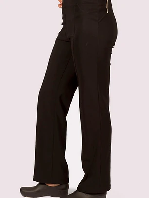 Uniforme Clínico Médico Pantalón Mumma Calza Elasticado Flex Negro