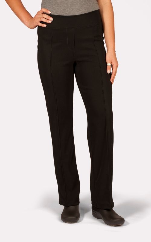 Uniforme Clínico Médico Pantalón Mumma Calza Elasticado Flex Negro 3