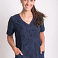 Top Mujer Petunia Spx Coral Azul Marino - Miniatura 1