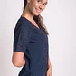 Top Mujer Petunia Spx Coral Azul Marino - Miniatura 2