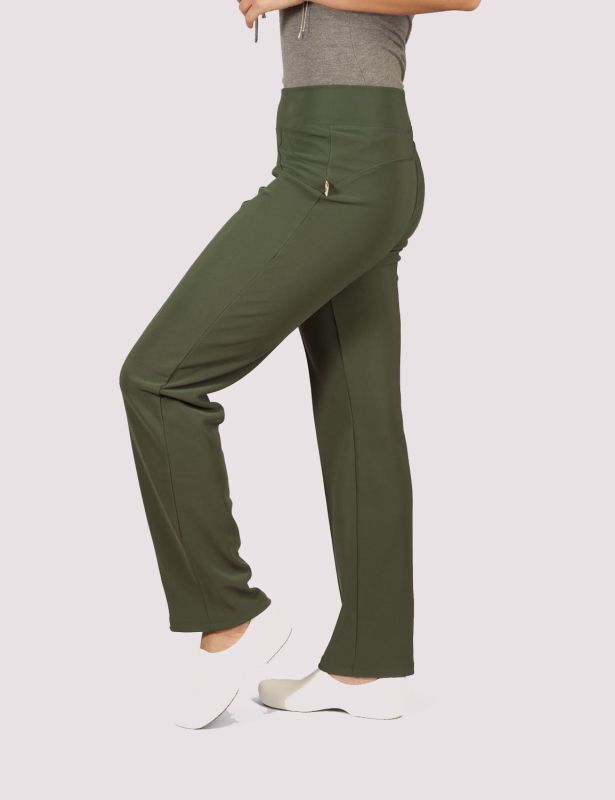 Pantalon Mujer Flex M.Ot Verde Botella 1