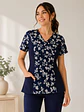 Uniforme Clínico Delantal Polera Mujer Mumma Petunia Spx Loto - Miniatura 1